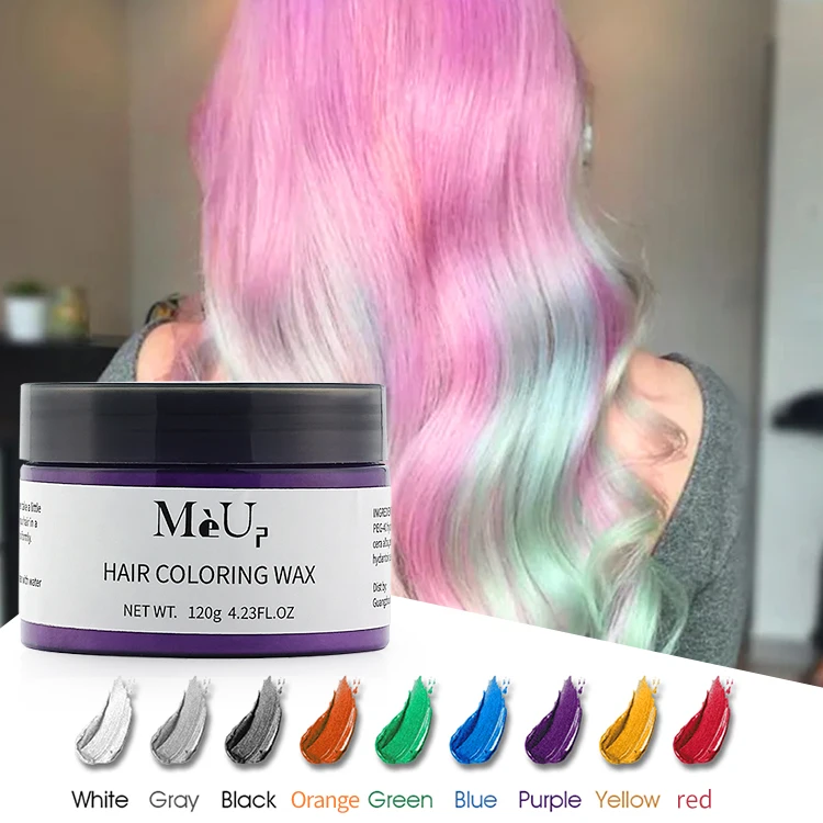 Private Label Natural Organic Professional Care Hair Dye Cream styling Products Temporary Paint Hair Color Wax
