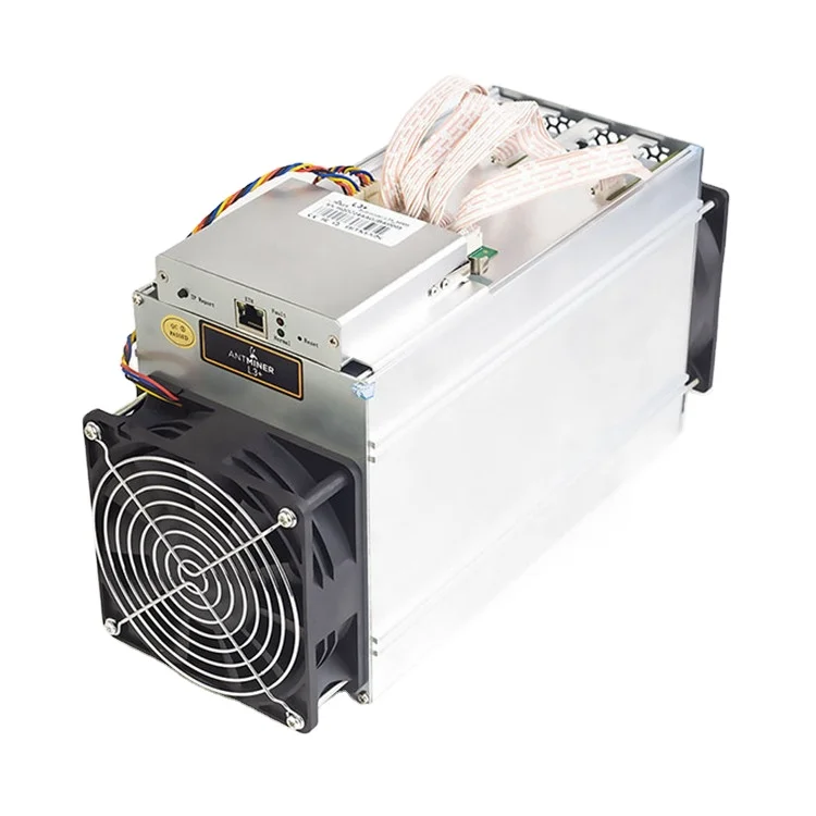 Bitmain Antminer L3 + 504M крипто-валюта, Майнер Litecoin L3 + L3 ++, Майнер с блоком питания