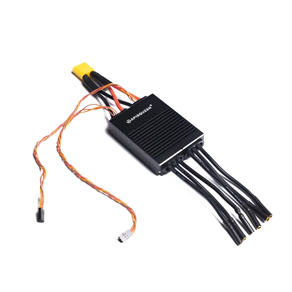 APISQUEEN GEMINI 3-7S LiPo 100A 2 в 1 ESC управляет двумя двигателями/двигателями