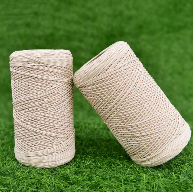 Twisted BYH White Braided 2mm 3mm 4mm 5mm 6mm 8mm 10mm Macrame Cheap Rope Cotton Cord