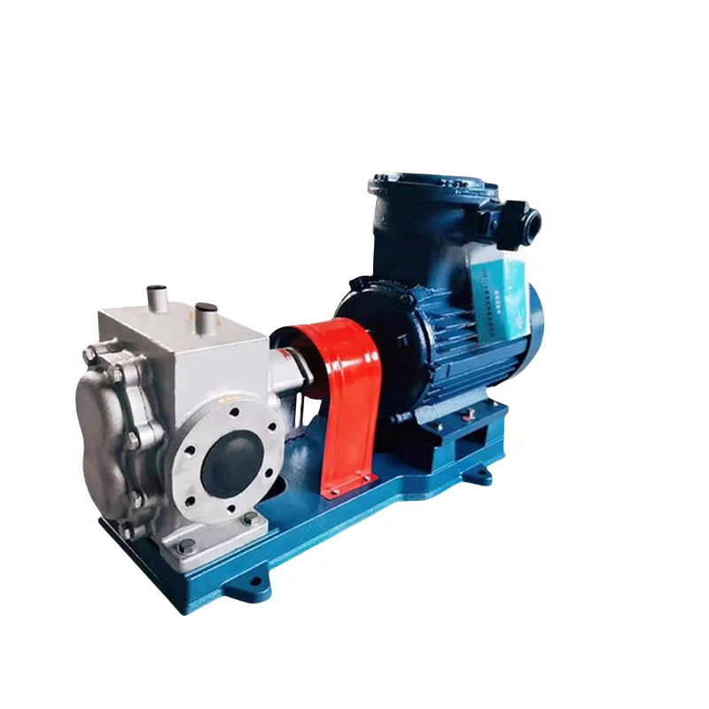 Corrosion-resistant electro-hydraulic stainless steel gear oil pump KCB-135 chemical pump