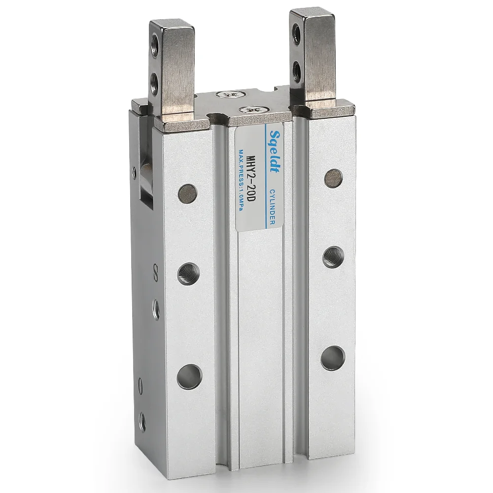 SMC type manipulator gripper 180 degree opening and closing pneumatic finger air  cylinder HFR/MHY2-16D/10D/20D/25D