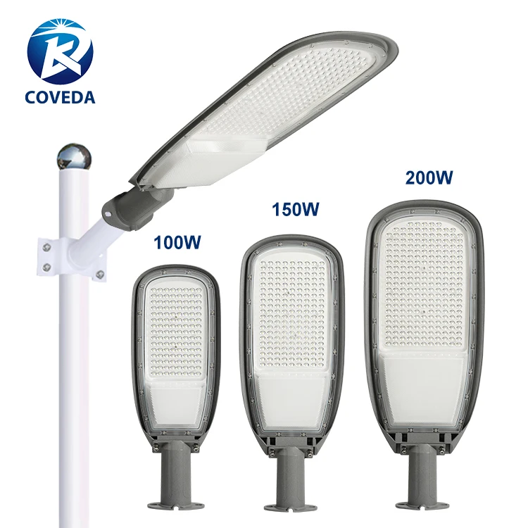 COVEDA Wholesale Price Road Lamp Waterproof IP66 100 150 200 Watt LED Landscape outdoor Street Light