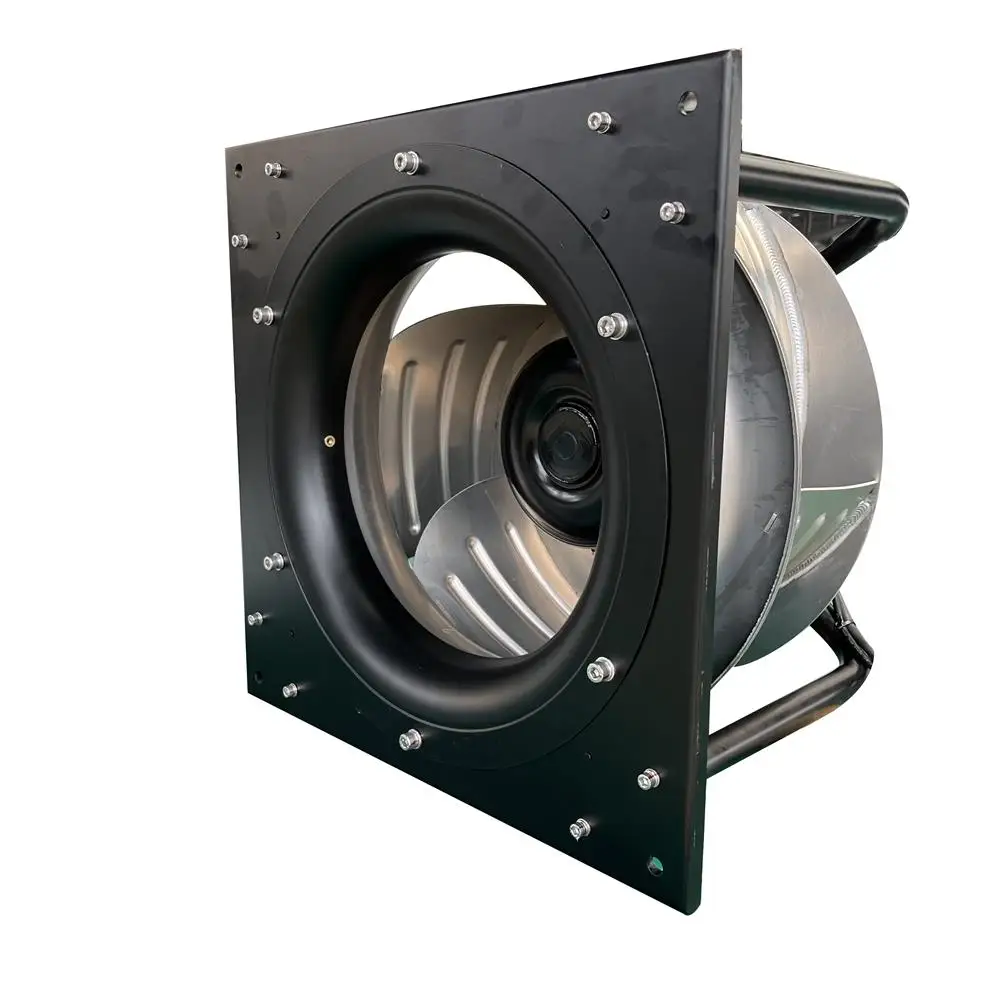 Customized 400mm high air volume 380V AC Backward curved EC Centrifugal Fan