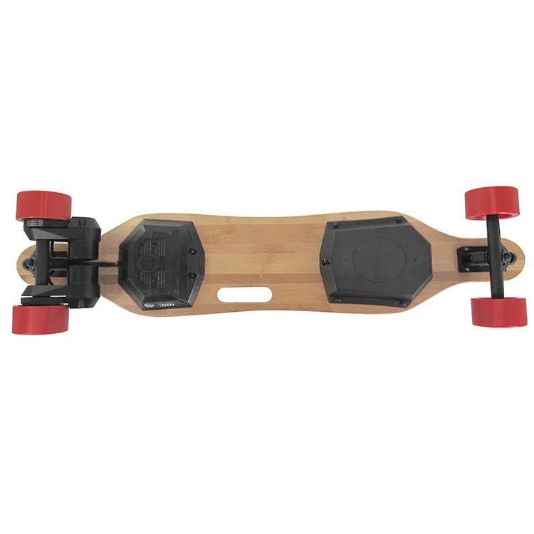 Waterproof double-motor longboard cross-country all-terrain skateboard