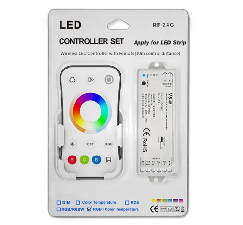 V5-M+R17 RF RGB+CCT Controller Kit LED Controller