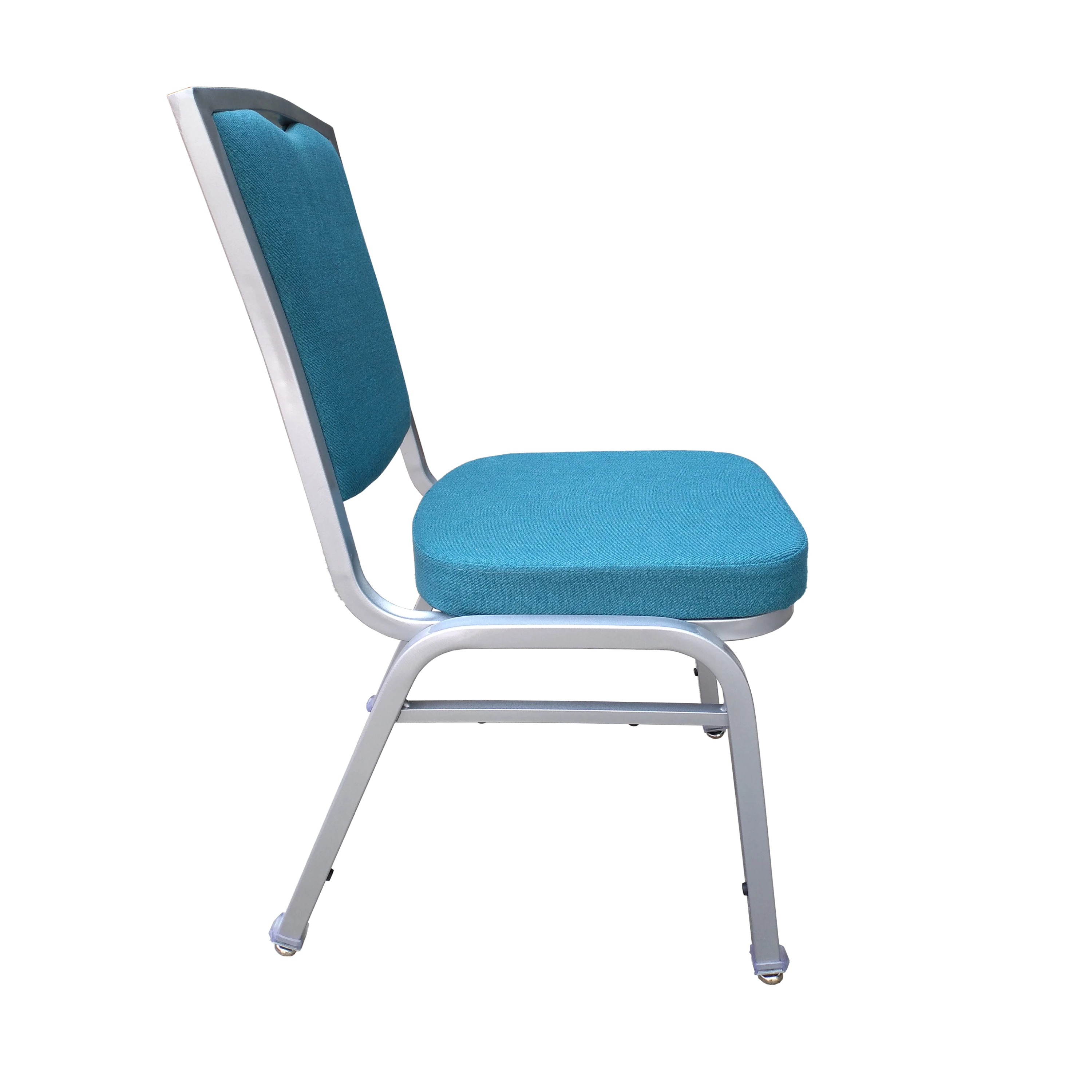 Stackable wedding banquet chair  cushions hot selling metal frame