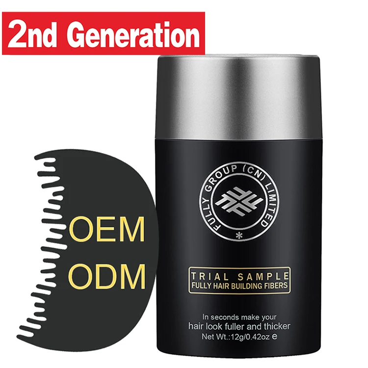 FULLY High Quality Professional Private Labels Hair Styling Product Mini Hair Wig Keratin Hair Building Fibers