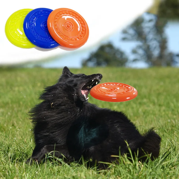 
Pet Throw And Catch Natural TPR Flyer Saucer Water Interactive Flying Disc Dog Toy Outdoor Sports 