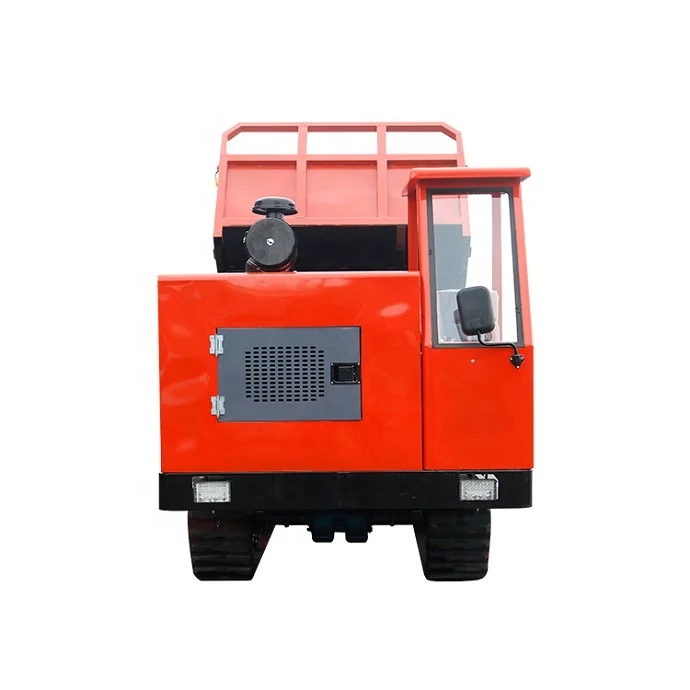 2 ton 4 ton 6 ton Mini Track Dumper Crawler Carriers Dump Tracked Rubber