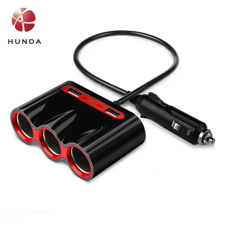 factory price laptop charger usb pd100w for car 3 port car charger pd qc3 oem golden supplier 120w usb type c car charger