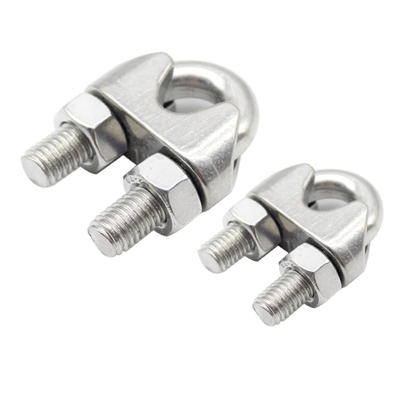 304 316 из нержавеющей стали зажим троса кабельный зажим