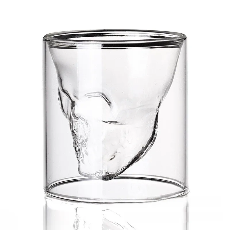 Factory wholesale Whisky Glass High-end Ocean Wine Glass  double cocktail glass