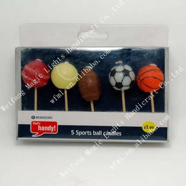 Wholesale Baseball Bat Birthday Cake Party Candle For Men Boy