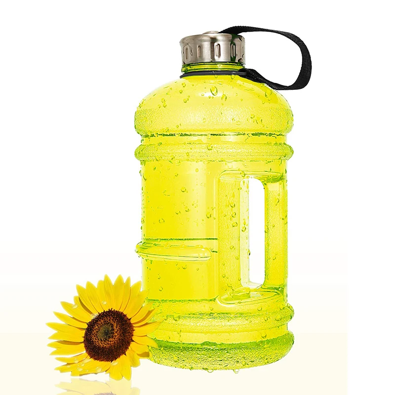 2019 Hot Factory Outdoor PETG Plastic Water Bottles BPA Free Bottla De Agua 2200ml Fitness GYM Sport Water Bottle
