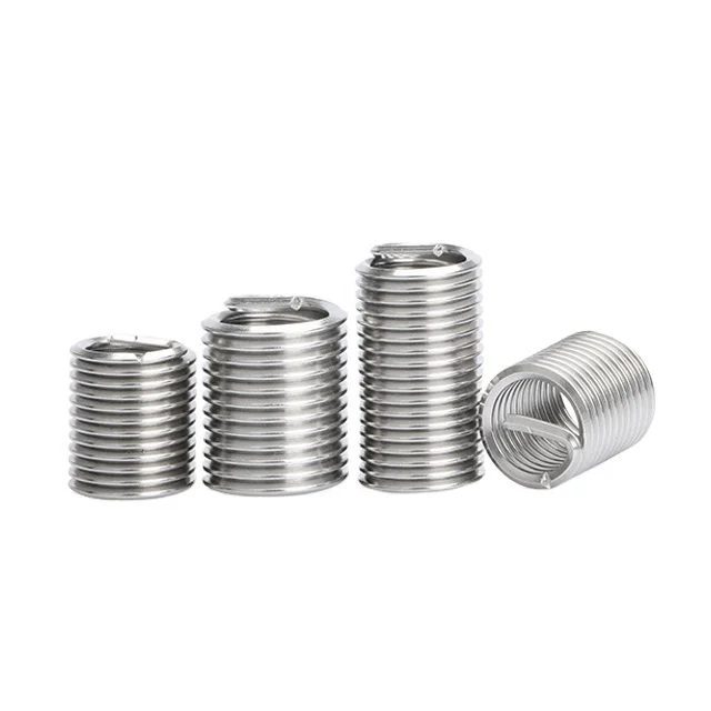 TA2 Titanium Fasteners 3*0.5*3d Threaded Inserts Essential Industrial Purposes Durable Steel 304 Stainless Steel Packed Cartons