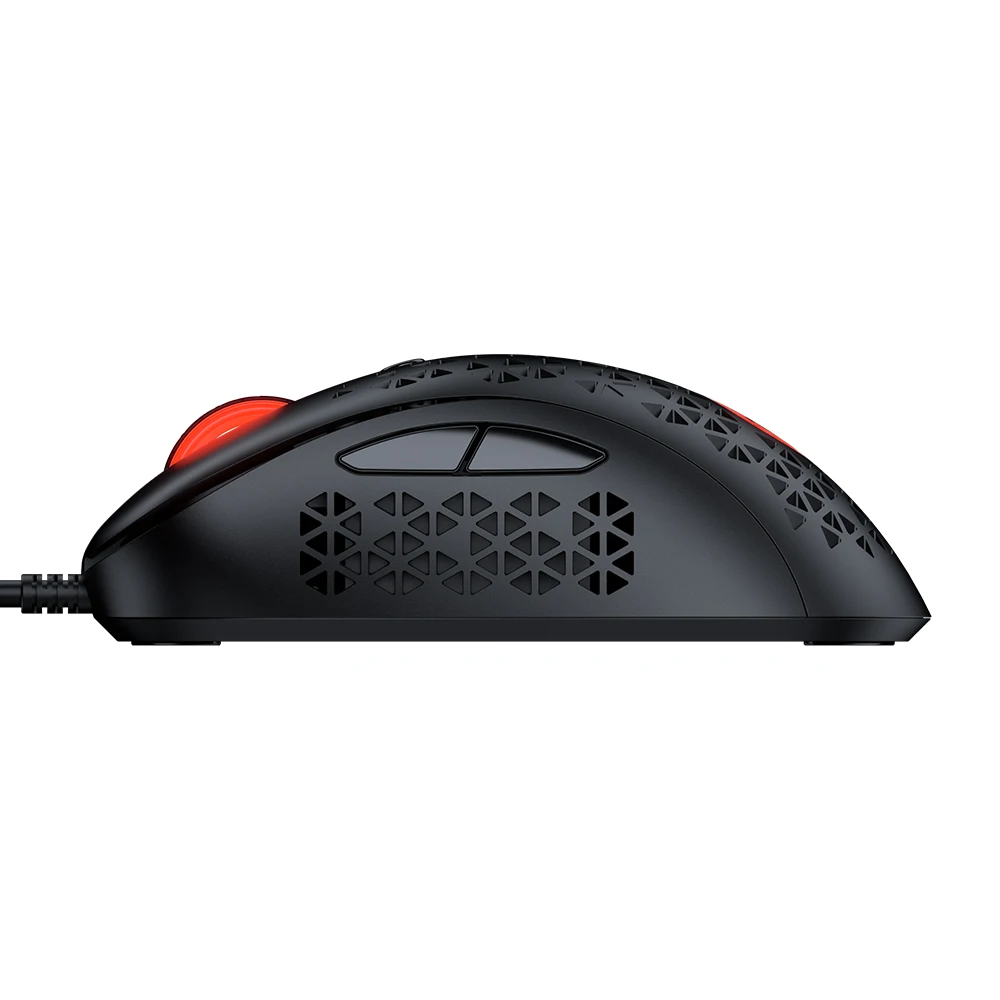 GameSir 2021 GM500 Gaming Mouse, Super Lightweight Wired Game Mouse with 12000 DPI, Hollow-carved Design for E-sports Games