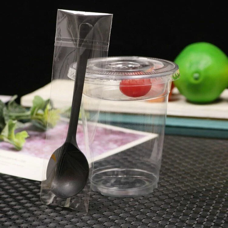  clear 9oz dessert plsatic cup PET 9 oz yogurt divide fruit parfait cups with