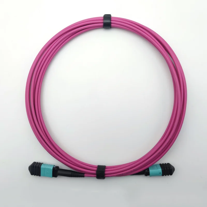 MPO Female to LC UPC Duplex Breakout Fiber Optical Patch Cord