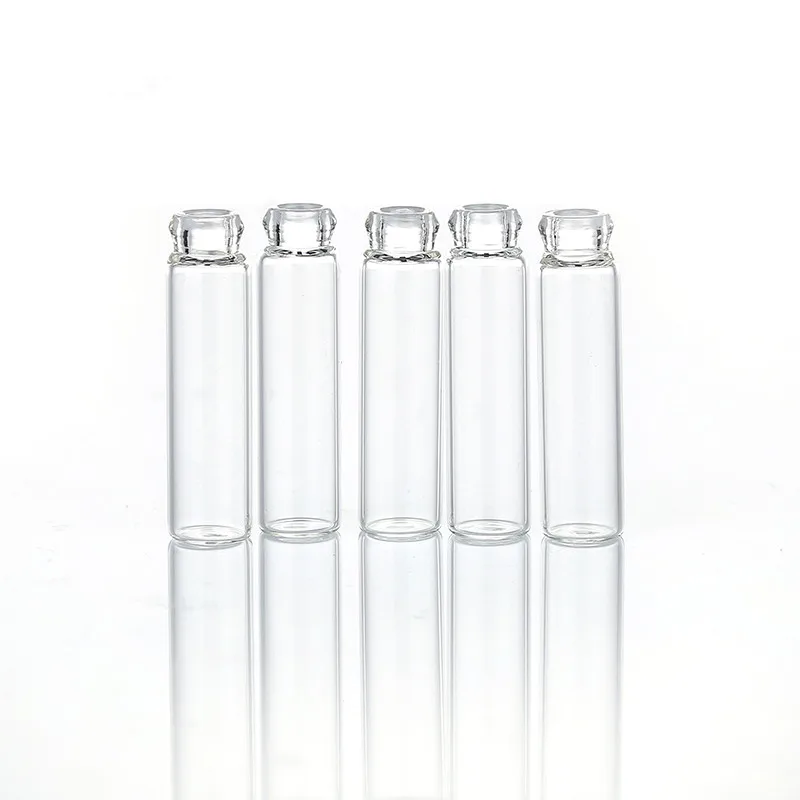 LANJING 1ml 2ml 3ml  Perfume Bottles with Plastic Stick,Pack of 100  Perfume Sample Test Vial