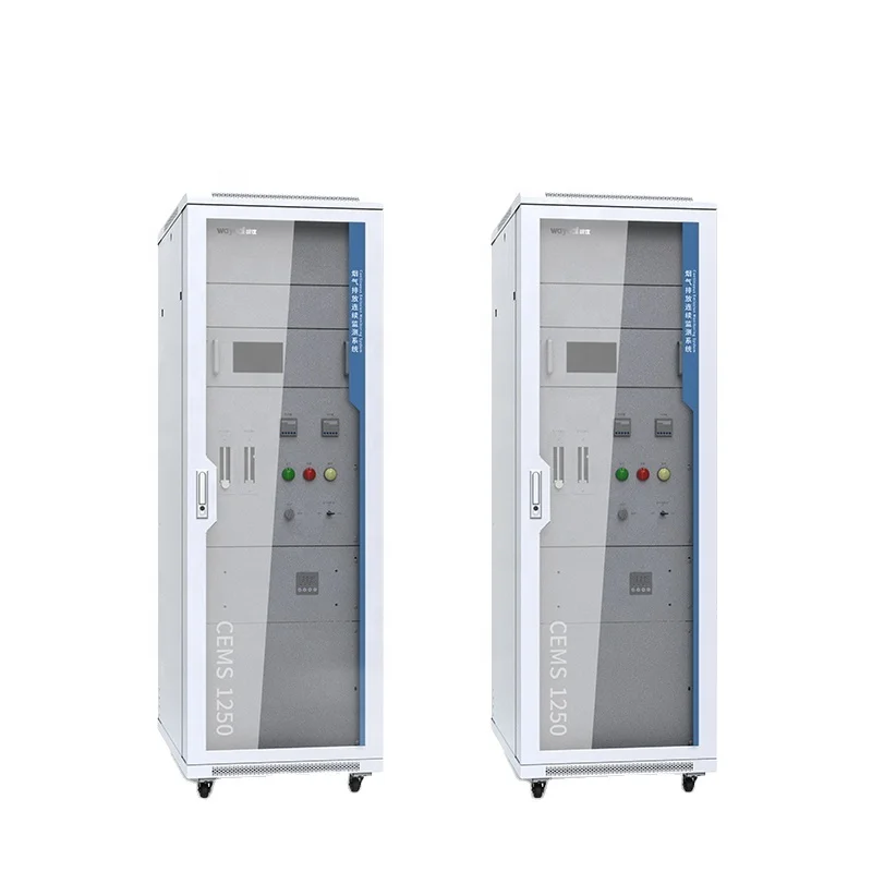 Ambient Air Quality Measuring CO O3 NO2 SO2 PM2.5 PM10 Continuous Flue Gas Emission Monitoring System