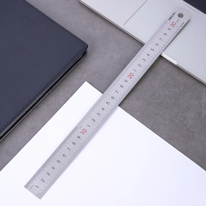 Student Small Stainless Steel Metal Ruler