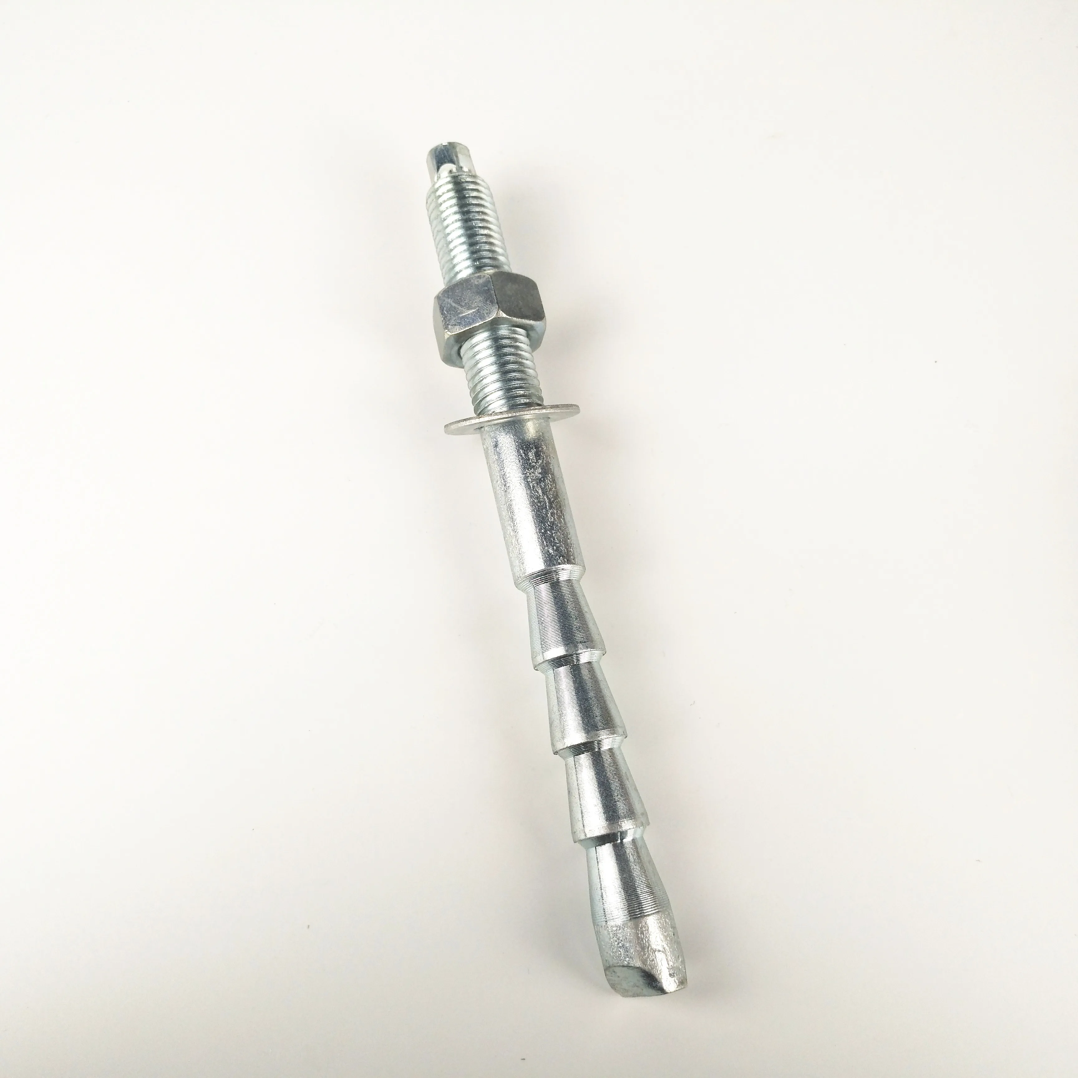 Galvanized inverted cone type chemical anchor bolt for curtain wall