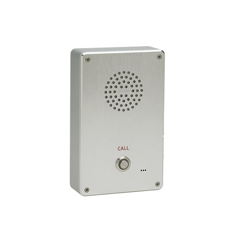 Outdoor Waterproof IP SIP Intercom Panel Industry Intercom Video Intercom Module Concealable installation emergency phone