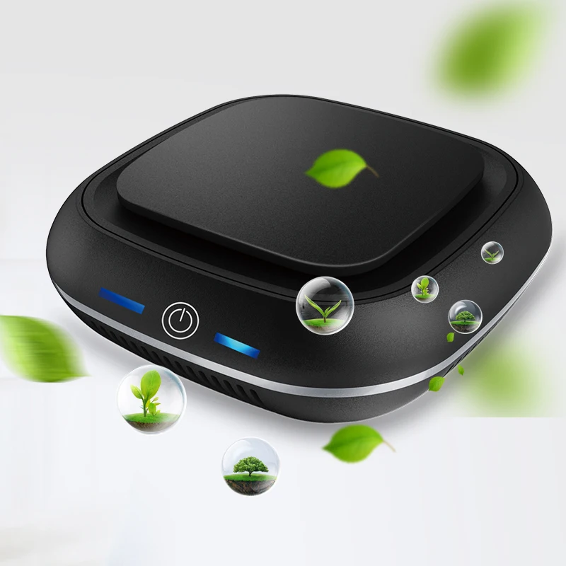 The New Listing Car ozone generator Anion  Portable Ionization automobile air purifier