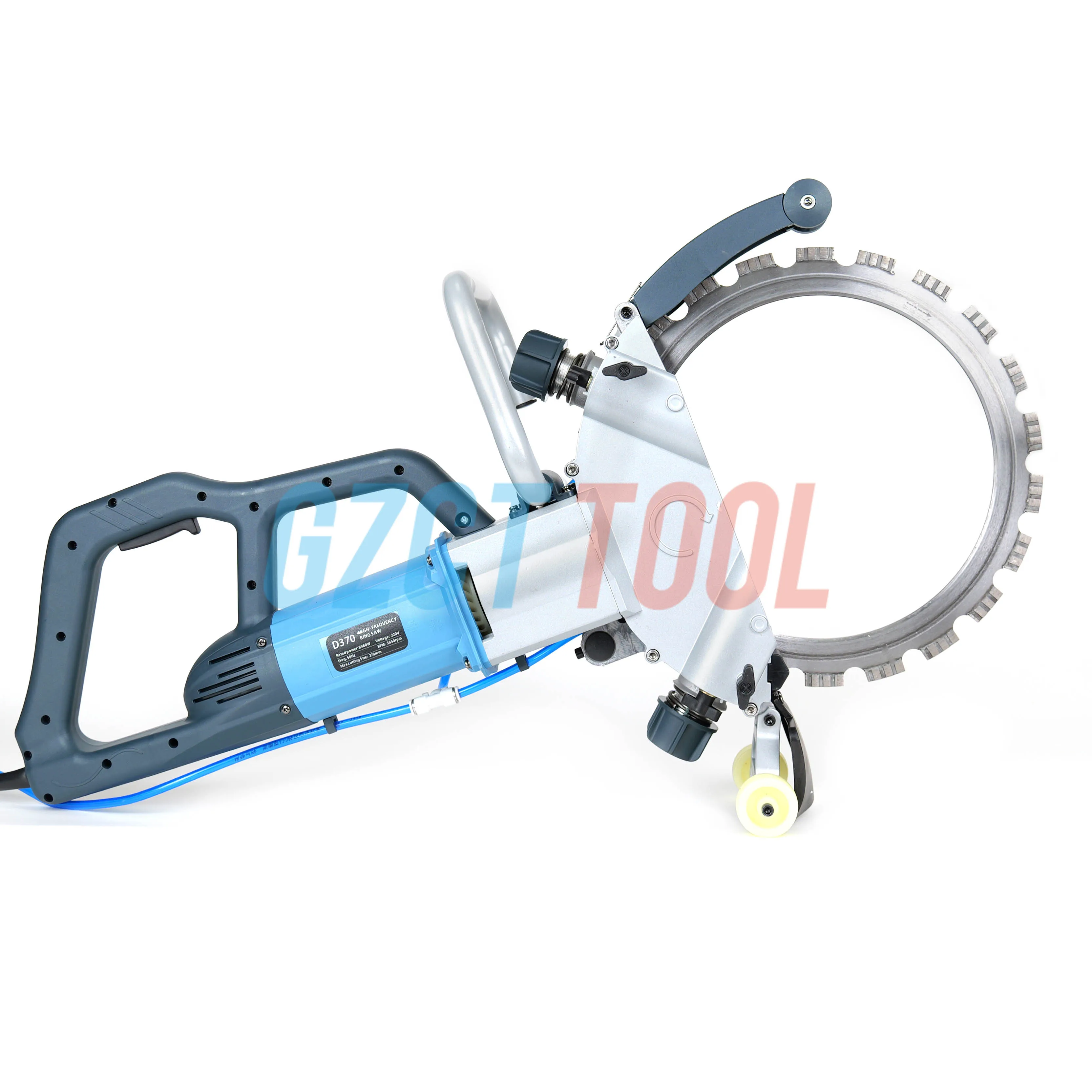 D370 220V 8980W reinforced concrete cutting machine wall mounted handheld saw blade concrete iron cutting machine