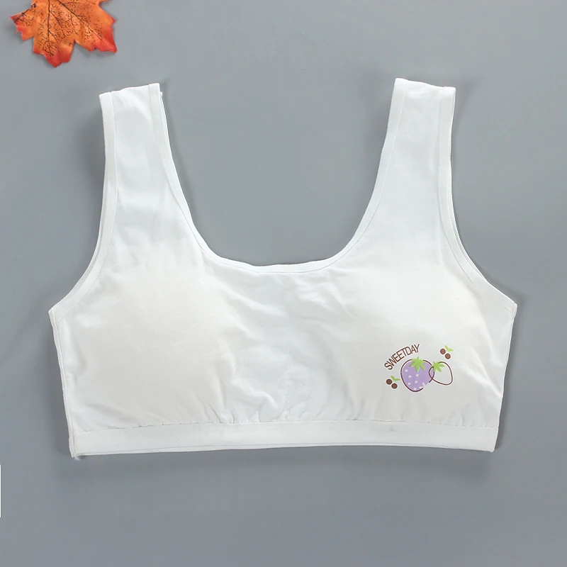 YCH sports tank top bra female students developmental cotton underwear girls bra