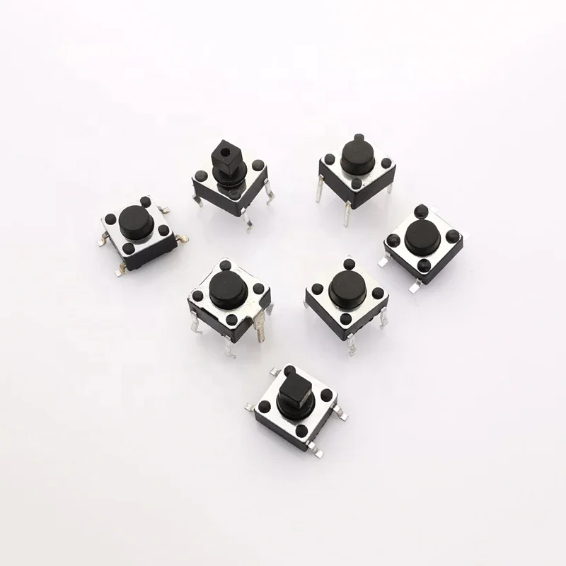 TS-1304 round button c ap push button types of micro tact switch