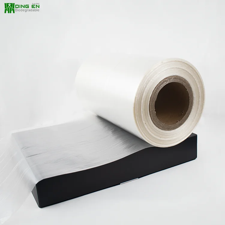 Biodegradable And Compostable Food Grade Heat Shrink Film Protective Stretch Wrap Film