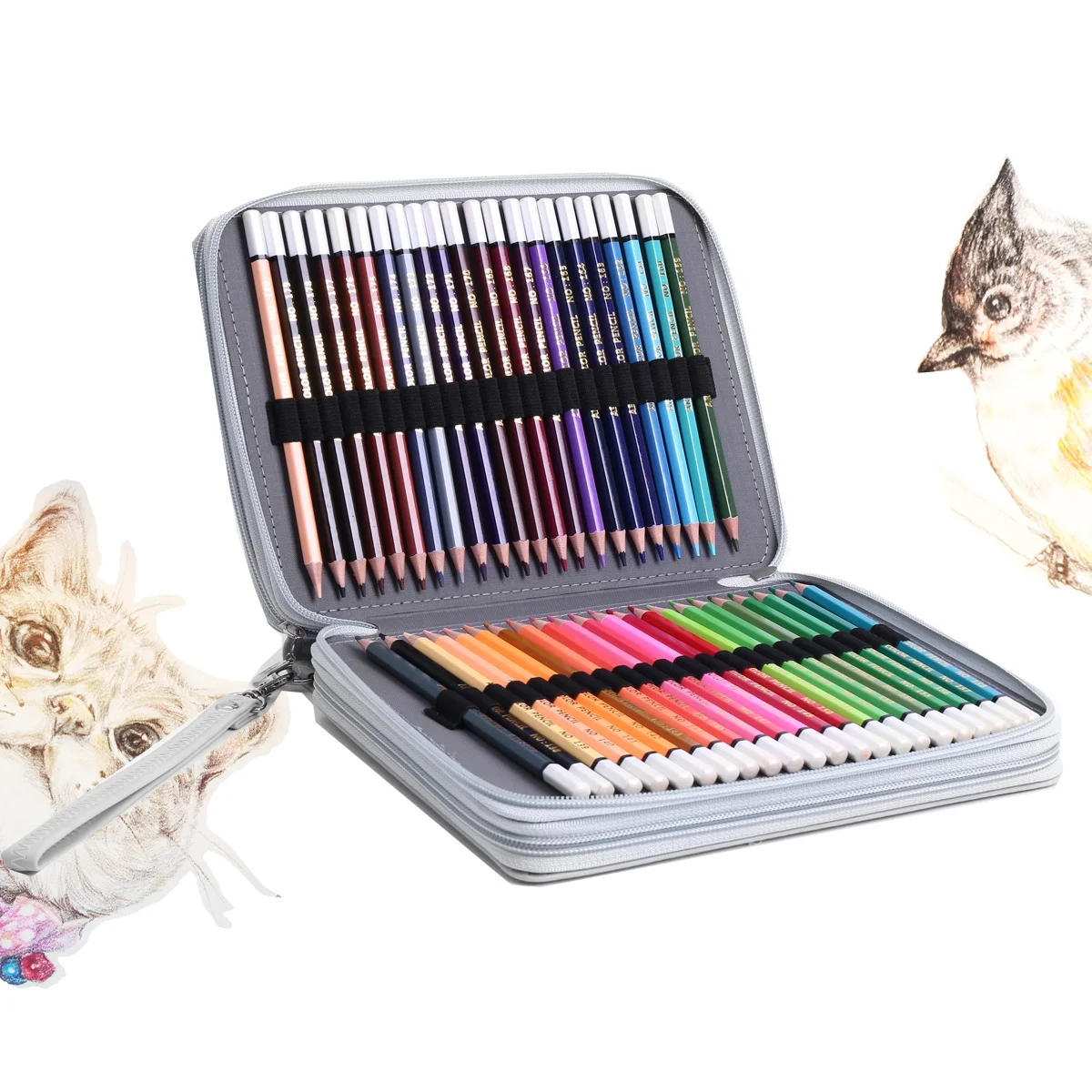 NEWLAND 120pcs Artist Grade Color Pencil Set