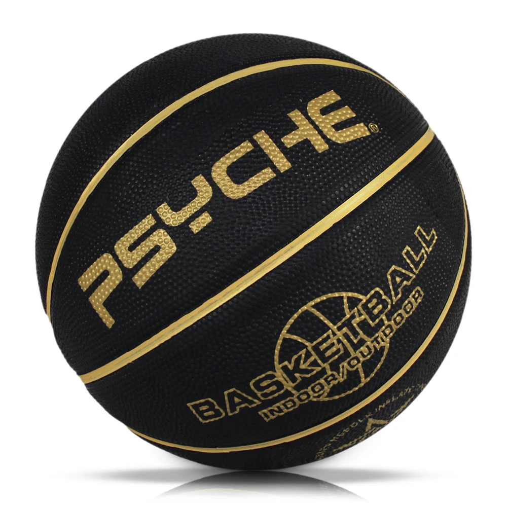 Wholesale Customized Logo Basketball High Quality Outdoor Indoor Inflatable Rubber Basketball Size 5 Size 7 Basketball