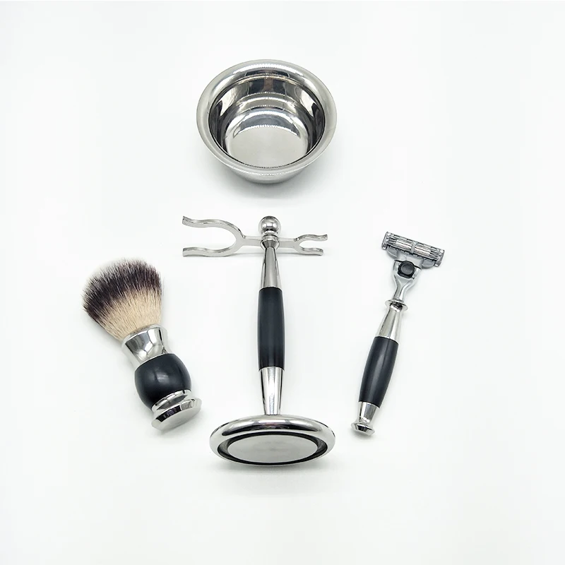 Новинка 2020, набор для бритья JDK, Мужской подарочный набор, набор кистей для бритья из синтетических волос для мужчин, портативный набор с роскошной подарочной коробкой