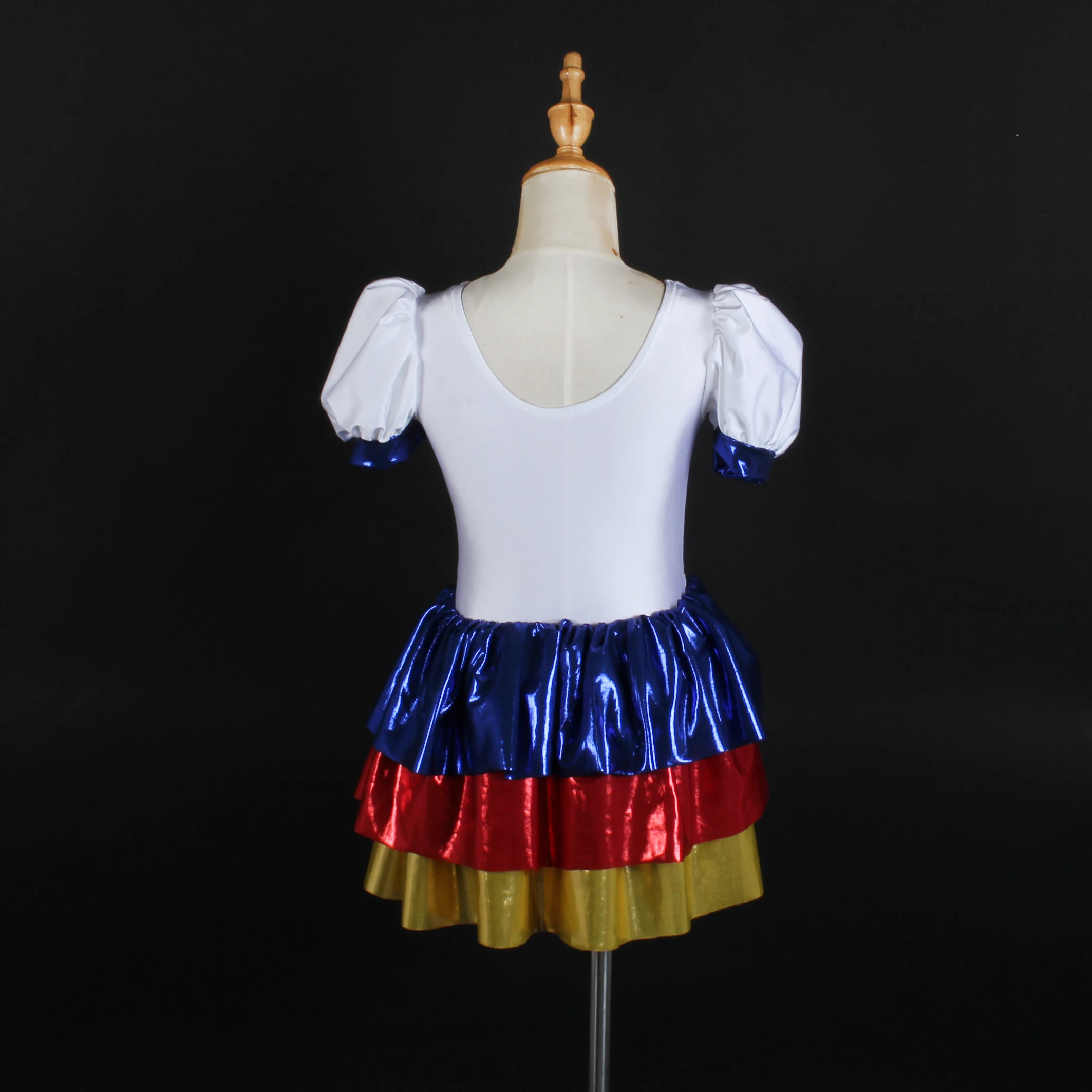 navy style girl performance Dress ballet dance dress Professional Cheer leading costume stage performance dance wear