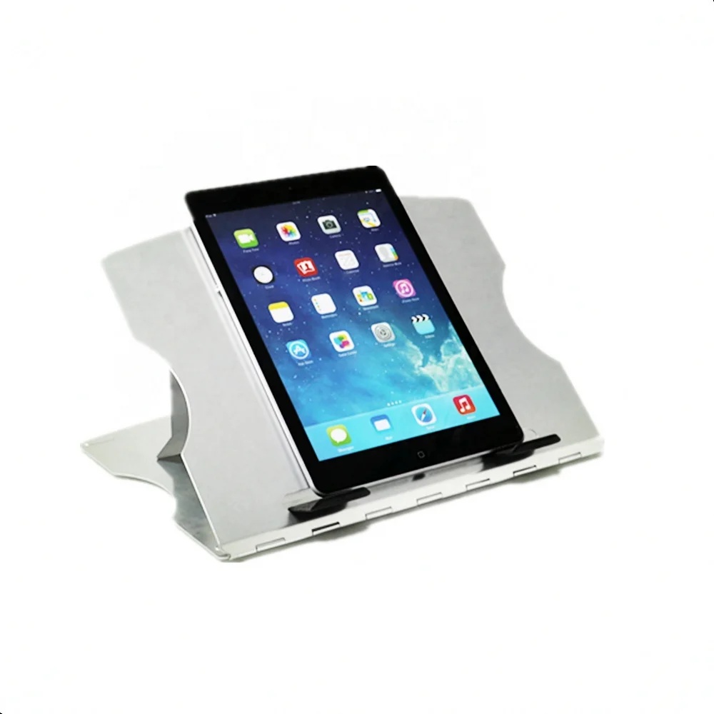 Adjustable Aluminum Metal Portable Laptop Cooling Pad Cooling Stand Notebook Cooler