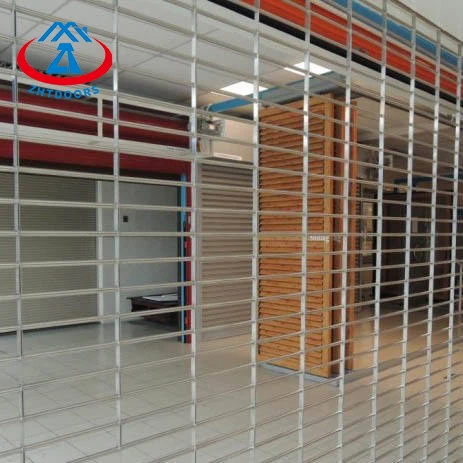 Residential Modern Beautiful Aluminum Security Grill Roller Shutter Door