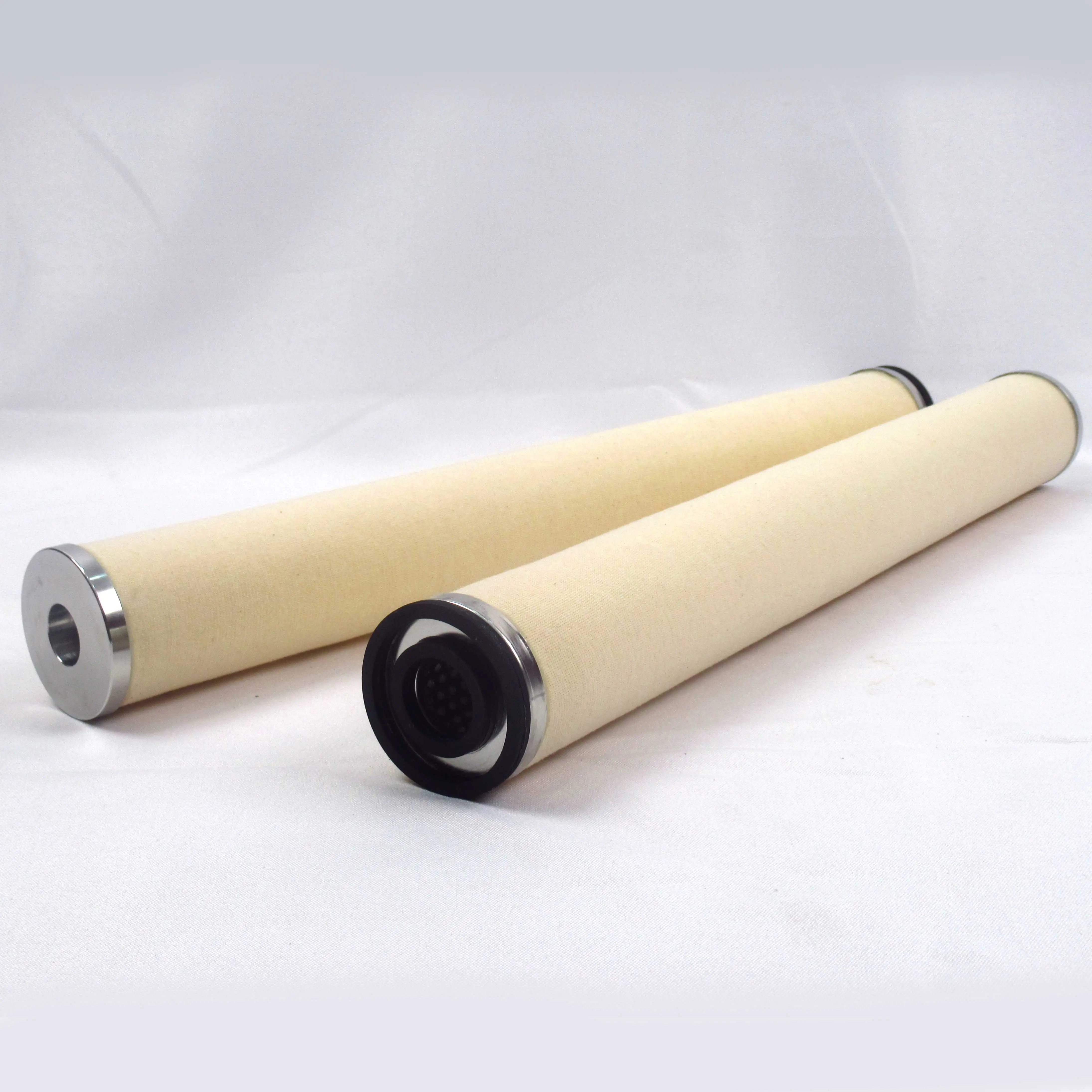 Заводская поставка TOPEP поглощающий масло нетканый материал сливальный фильтр 28*65*520 с каркасом SS304 и торцевой крышкой