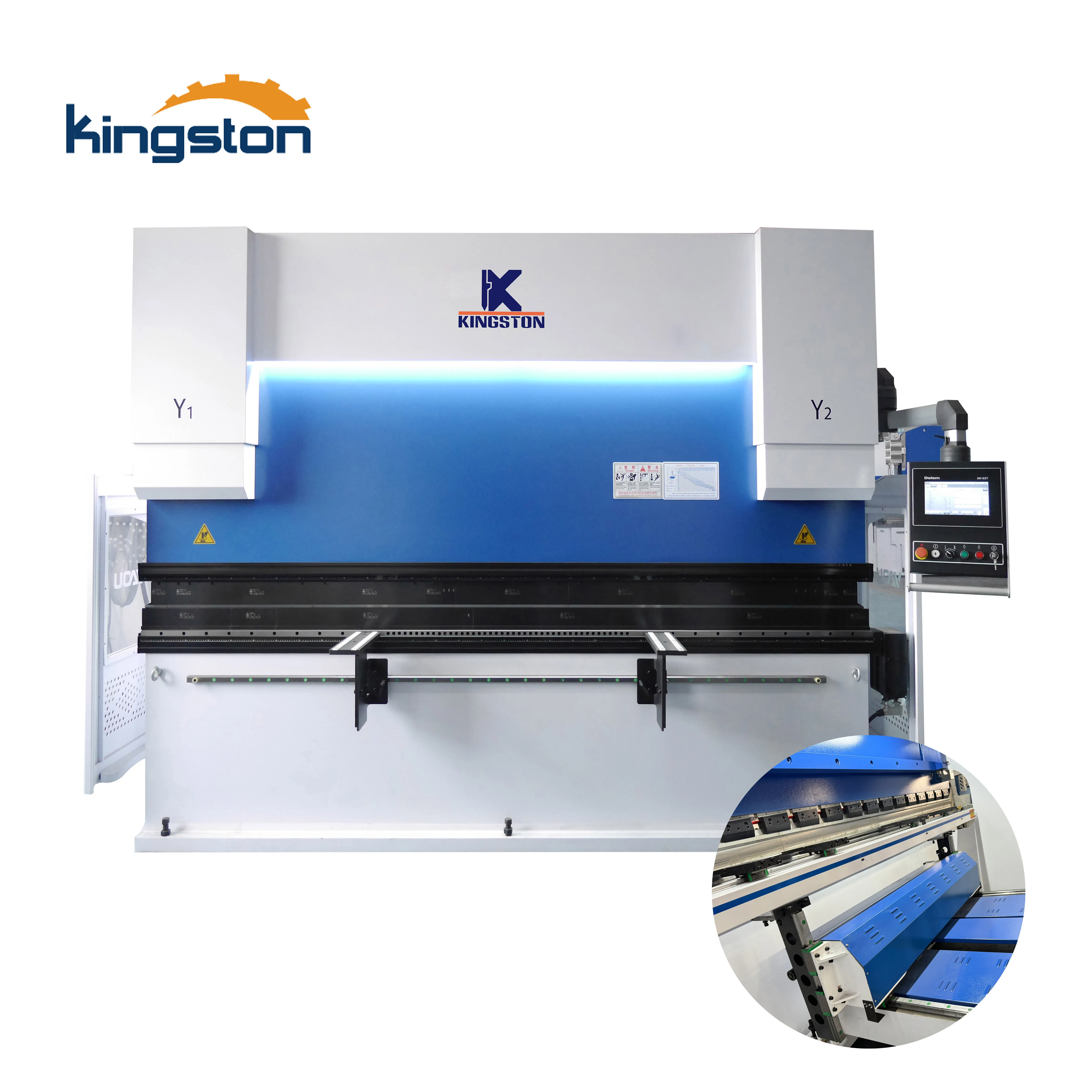 China Hot Sale Hydraulic Cnc Servo Motor Press Brake Automatic Delem System Profile Bending Machines