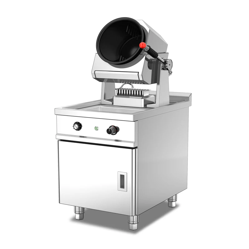 In-Smart full automatic cooking machine stir-fry robot commercial wok cooker large-scale intelligent anti-paste sale factory