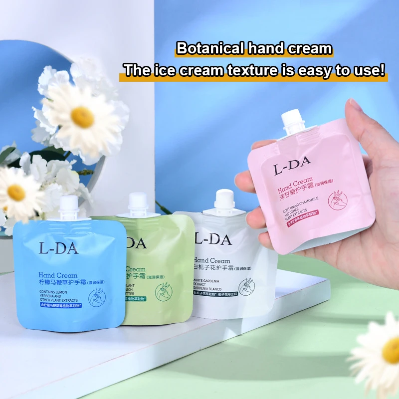 Private Label Wholesale 30ml Portable Mini Bagged Moisturizing Antifreeze And Anti-Drying Plant Hand Cream