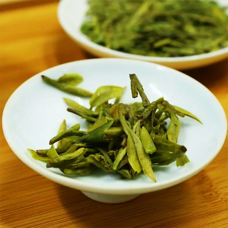 Органический чайный лист дракона Longjing новый урожай рассыпной зеленый чай в Западном озере из Ханчжоу упакованный бутылки саше вакуумной упаковке