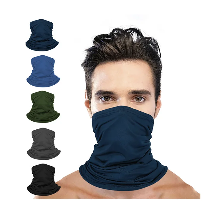 Promotional Tube Custom Logo Neckwear Bandanas Headband Buffs for Motorcycle