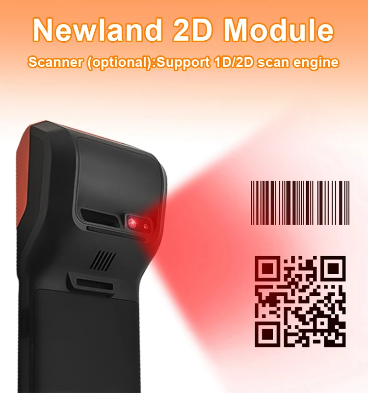 Hotel modern BT+Wifi+GPS Slim Touch Screen Portable POS Machine with 2D Scanner R330