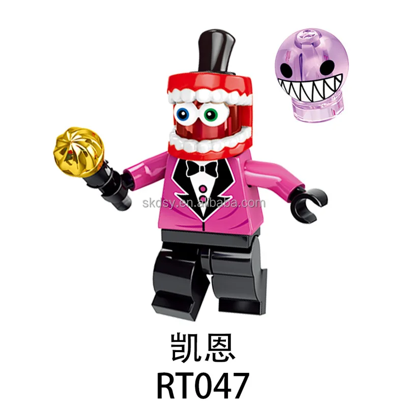 2024 Hot Selling New Kafumo Assembly Building Blocks Set RT046-053 Magical Digital Circus Joker Plastic Model Toys for Children