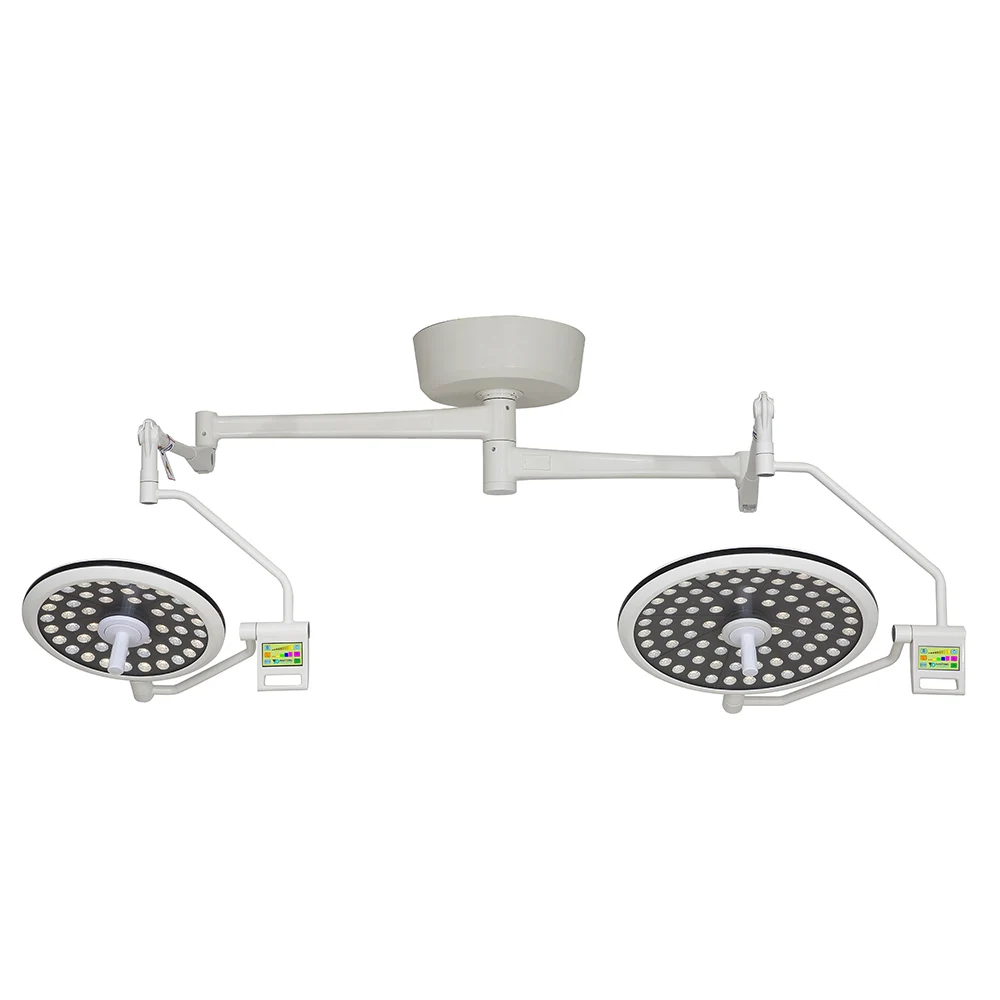 Hot Sale Medical Equipment Ceiling Double Head Shadowless Surgical Lamp
