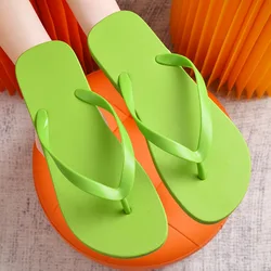 Manufacturer OEM Mens Beach Summer Slippers Rubber Womens Pink Custom Blank Flip Flops Black Wholesale