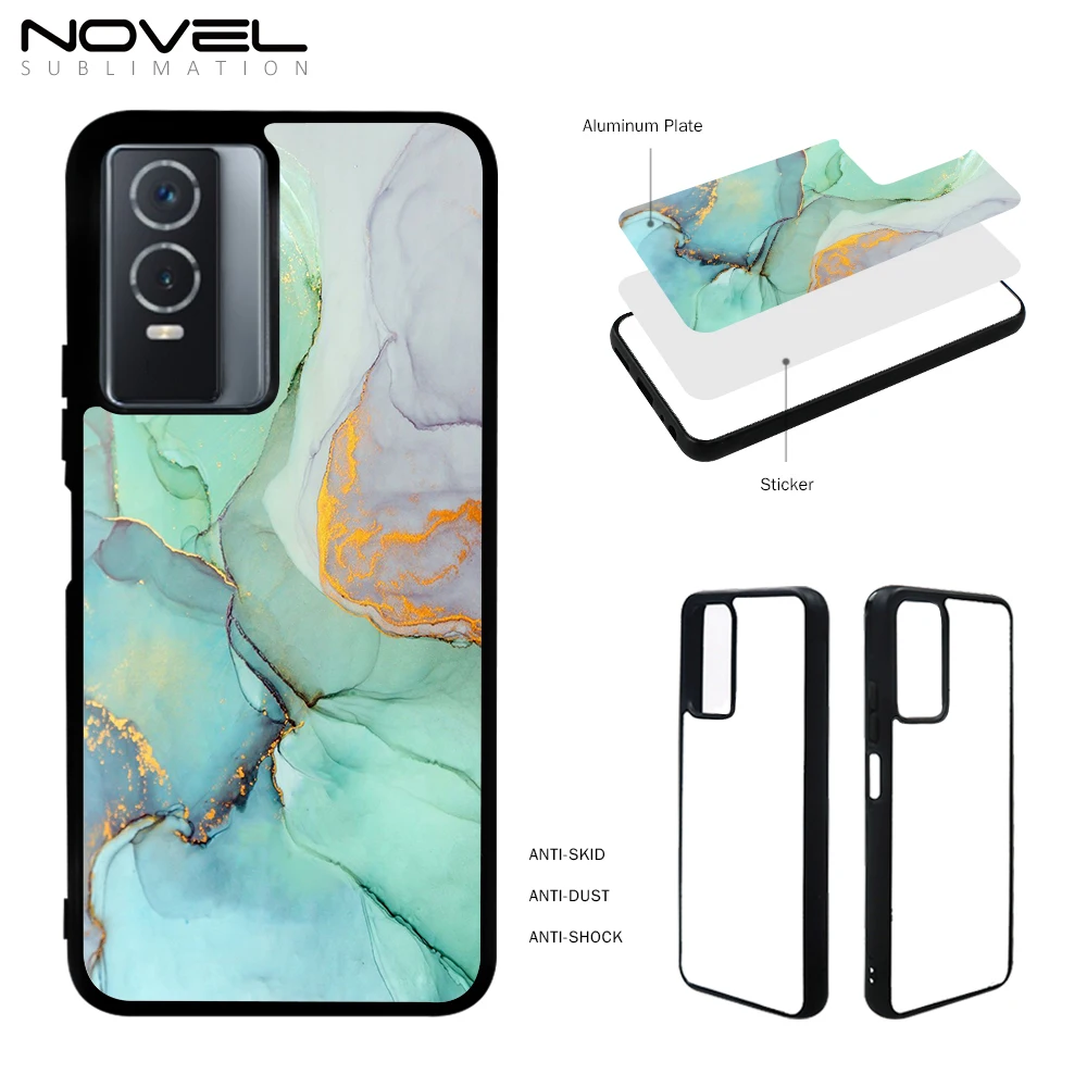 Anti-slip 2D Tpu Custom Blank Sublimation Phone Case Shell for Vivo Y76S 5G